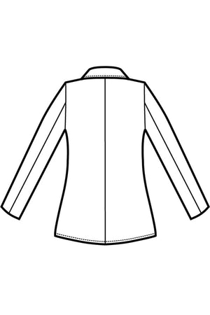 Disegno Giacca Donna Maryland Jersey Rear