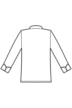 Giacca cuoco Berlino Francoforte rear