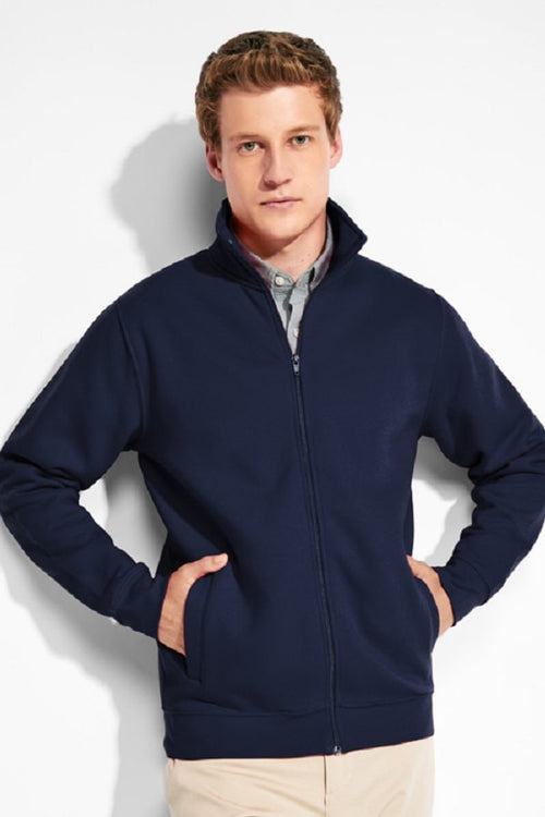Felpa Collo alto full zip Roly Ulan