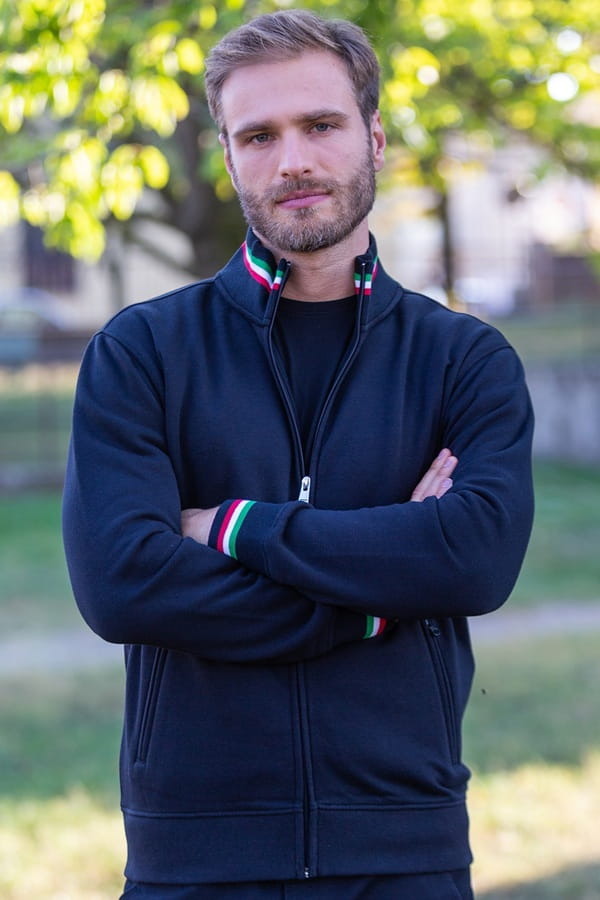 Felpa Uomo Orgoglio Italiano