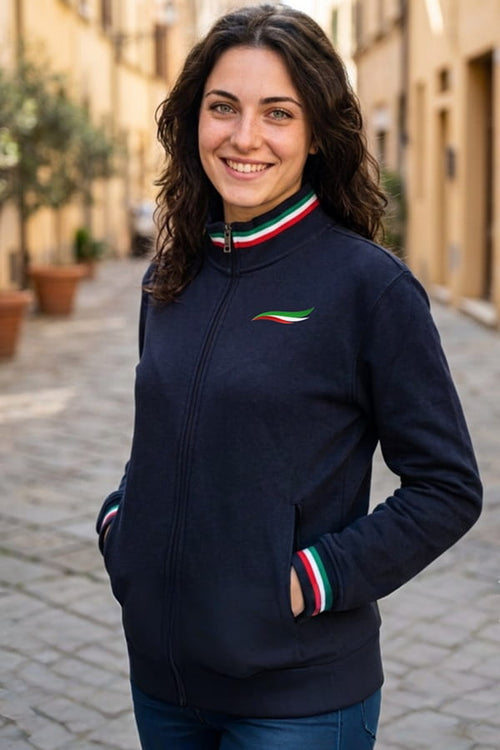 Felpa Donna Orgoglio Italiano
