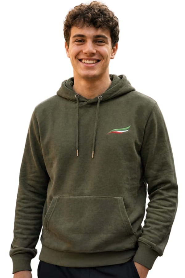 Felpa Hoodie Orgoglio Italiano