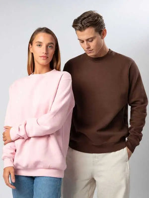 Felpa Colorata a Girocollo BS