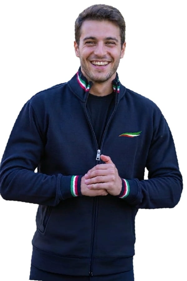 Felpa Uomo Orgoglio Italiano