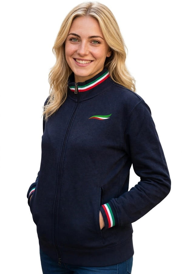 Felpa Donna Orgoglio Italiano