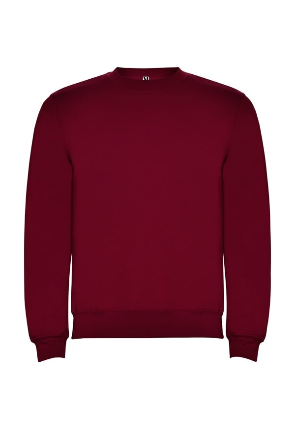 S OFFERTA Felpa a girocollo Bordeaux Roly Clasica