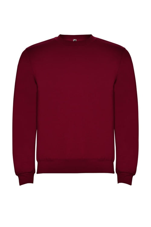 S OFFERTA Felpa a girocollo Bordeaux Roly Clasica