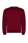 S OFFERTA Felpa a girocollo Bordeaux Roly Clasica