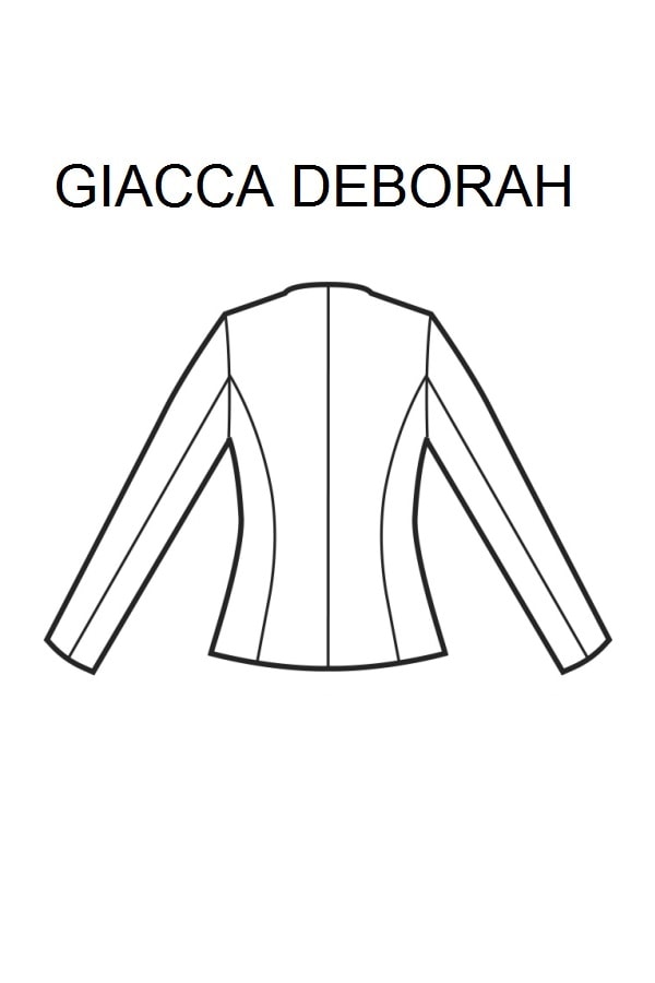 Giacca Deborah disegno rear