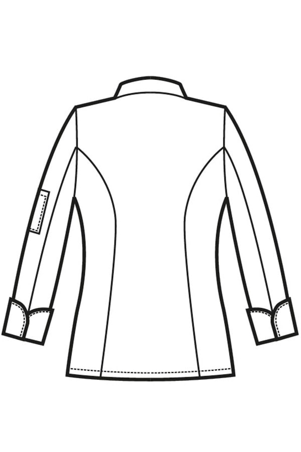 Giacca Lady Snaps disegno rear