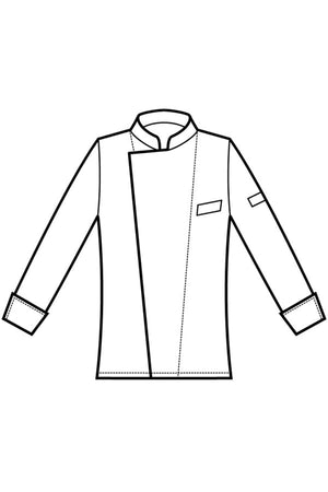 Giacca Cuoco Helsinki disegno rear