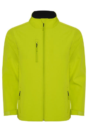 Softshell Stretch Uomo Roly Nebraska lime