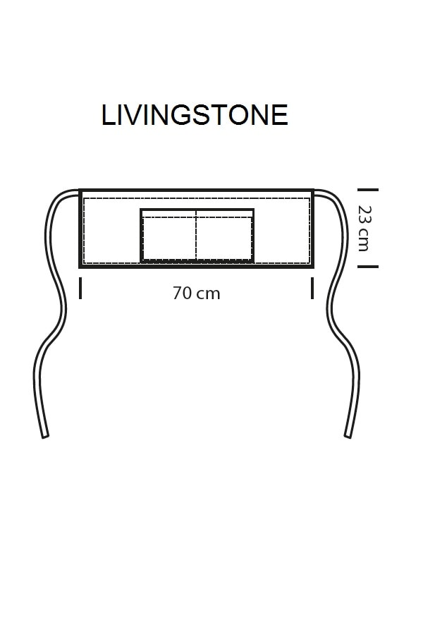 Grembiulino portacomande Livingston disegno