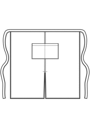 Grembiule Mikonos disegno