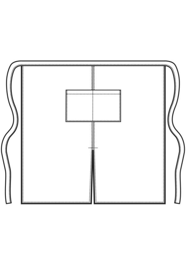 Grembiule Mikonos disegno