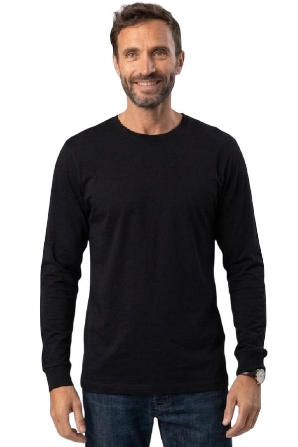 Tshirt cotone maniche lunghe