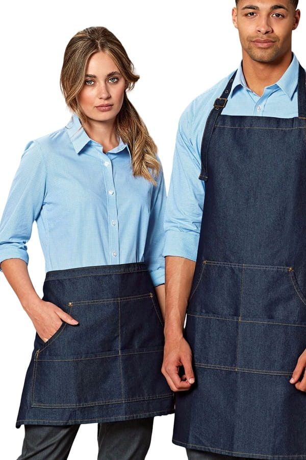 Grembiulino Jeans Stitch Denim Apron