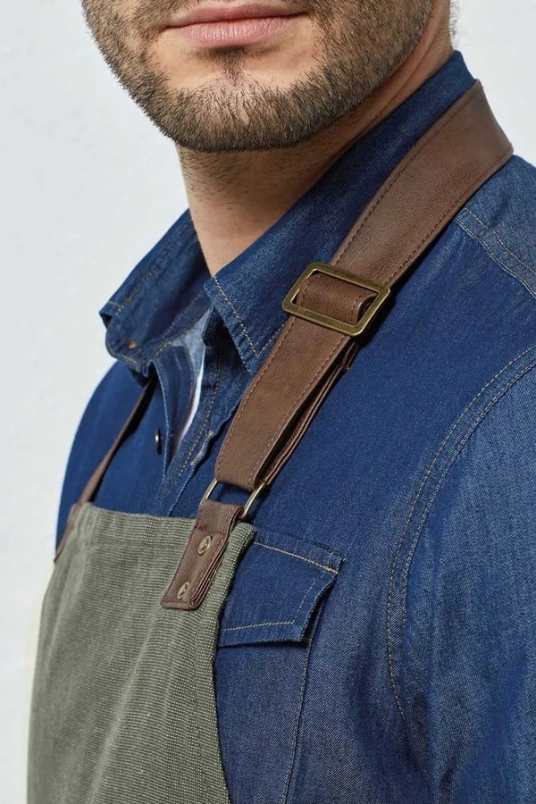 Grembiule Annex dettaglio collo