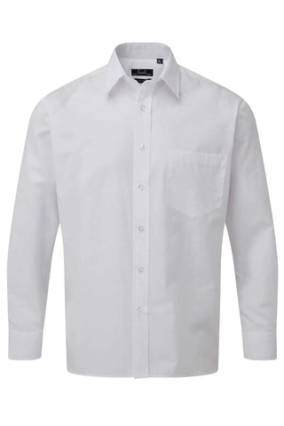 Camicia bianca polycotone Premier pr200