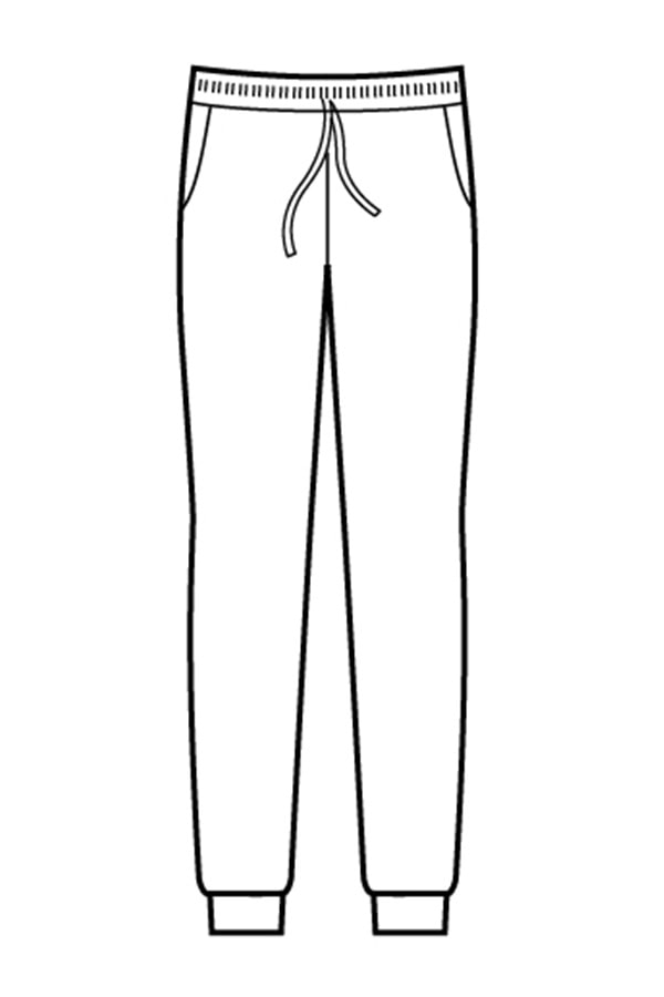 Panta olimpia disegno front