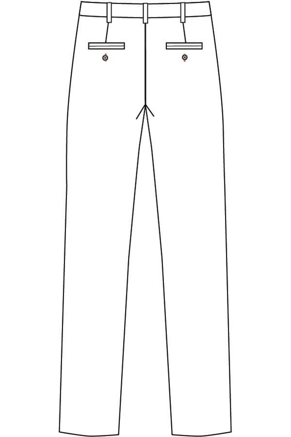 Pantaloni Chino Garys T400 Disegno Rear