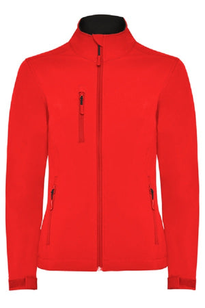 Softshell Stretch Roly Nebraska Woman rosso