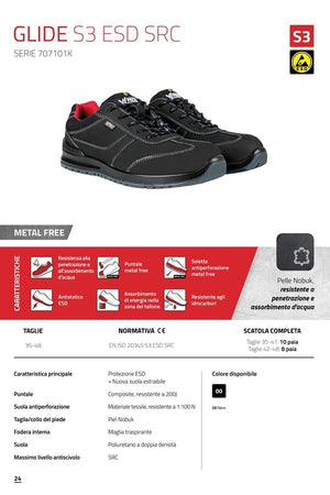 Scarpe S3 SRC Metal free