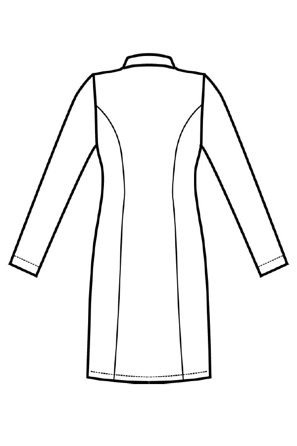 Camice Acapulco Bianco Boheme disegno