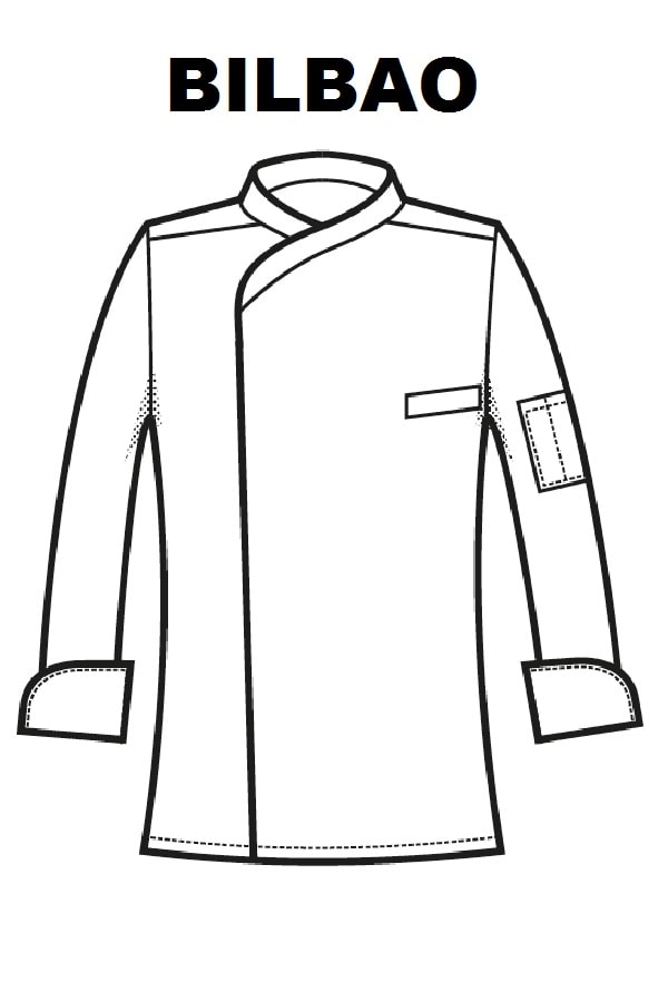 Giacca Bilbao disegno front