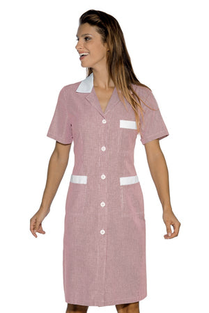 Camice Donna Positano Rigatino bordato Piquet