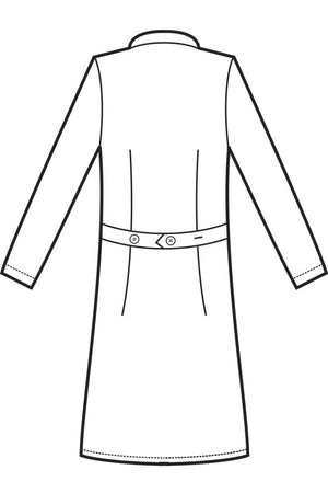 Camice Donna Vichy 008200 Disegno rear