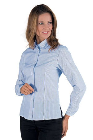 Camicetta Kyoto Riga azzurra - ITALIADIVISE