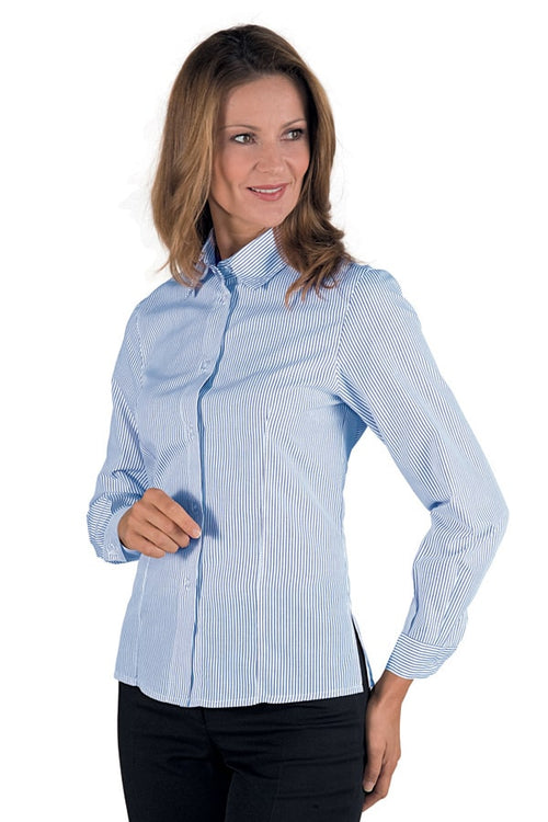 Camicetta Kyoto Riga azzurra - ITALIADIVISE