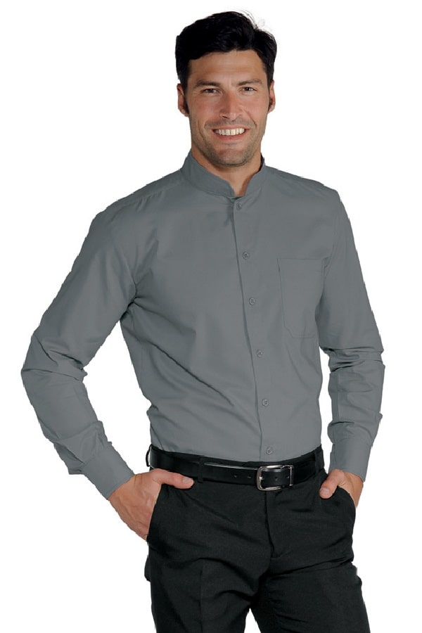 Camicia Dublino Unisex coreana Blu