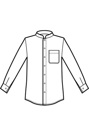 Camicia Dublino Unisex disegno front