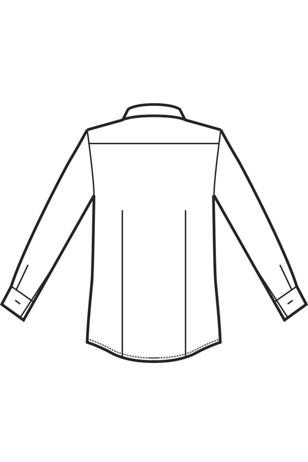 Camicia Dublino Unisex disegno rear