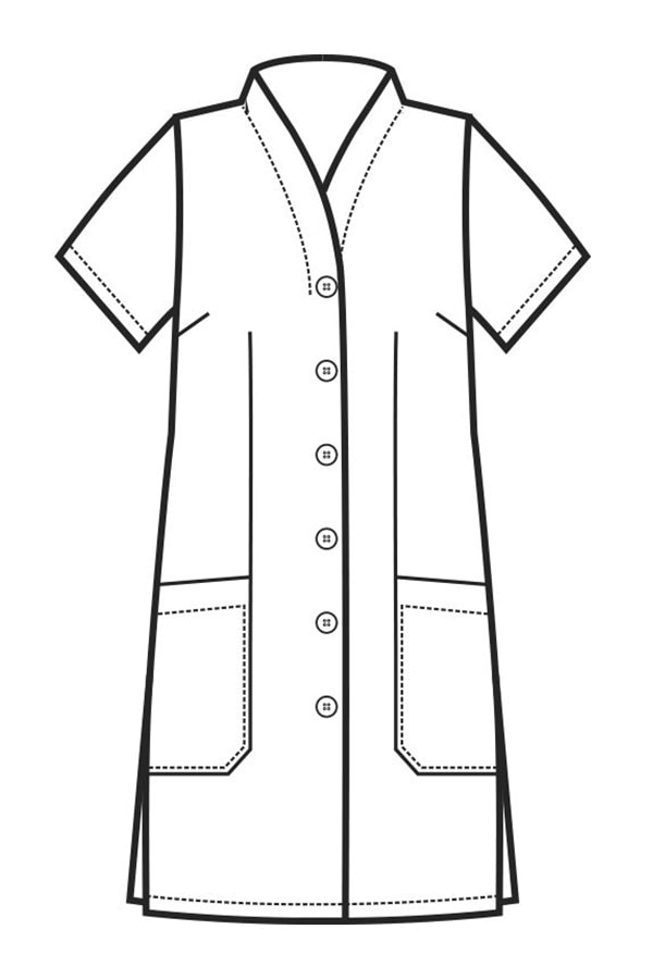 Casacca Antibe disegno front
