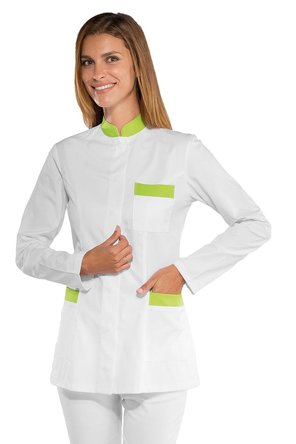 Casacca Donna coreana Costa rica bianca e verde