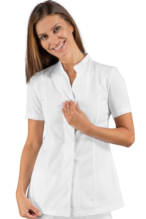 Casacca Hibiscus bianca