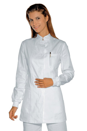 Casacca Lione coreana in cotone Bianca