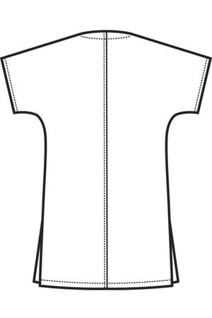 Casacca Isacco Milano disegno rear