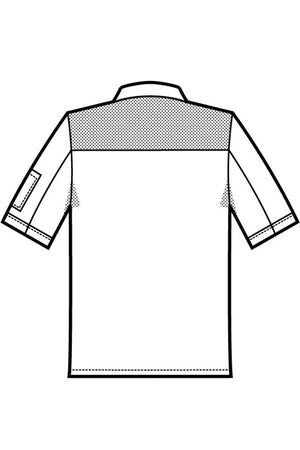 Casacca Parker disegno rear