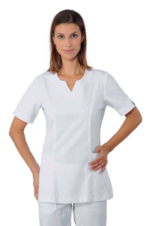 Casacca Tiffany in cotone Bianca