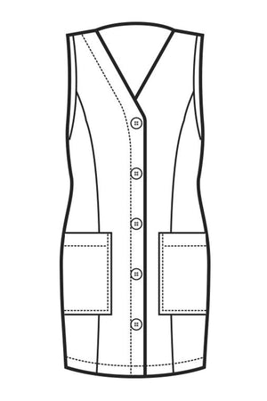 Casacca Tropea disegno front