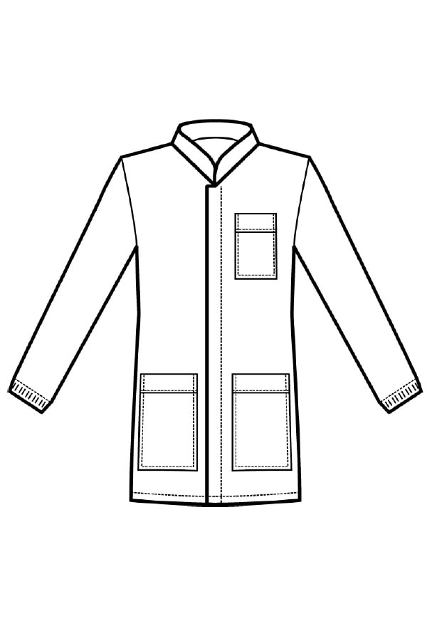 Casacca Corfù disegno front