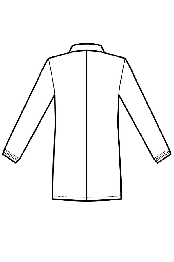 Casacca Corfù disegno rear