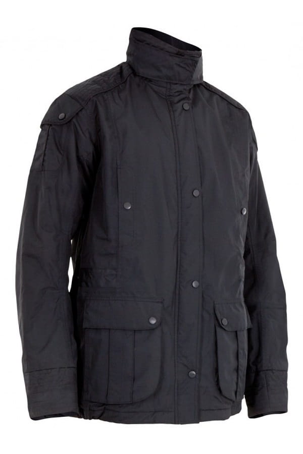 Parka trapuntato impermeabile blu