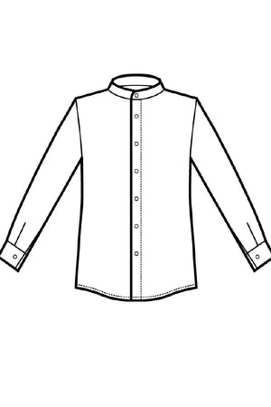 Camicia Detroit unisex disegno front