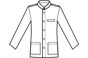 disegno coreana trecce front