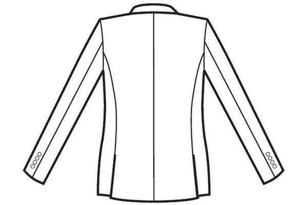 Disegno giacca Uomo Cleveland Rear